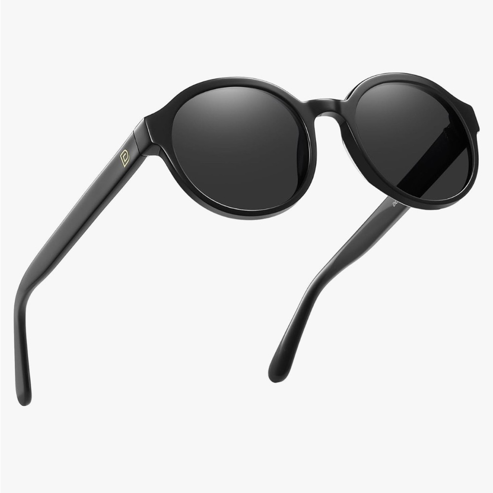 New Polarized UV Retro Vintage Style Round Women's Sunglasses